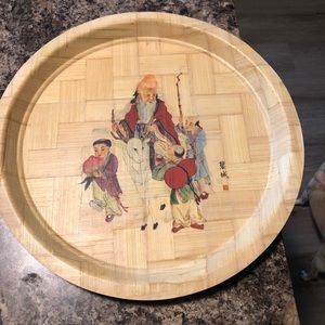 Bamboo plate
